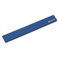 Innovera Latex-Free Keyboard Wrist Rest, 19.25 x 2.5, Blue (IVR52457)