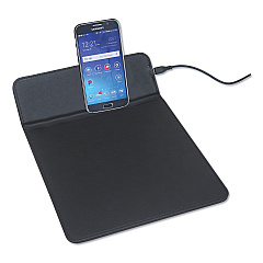 Artistic Wireless Charging Pads, Qi Wireless Charging, 5 W, 11", Black (ART59026M)