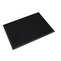 Crown Mat-A-Dor Entrance/Antifatigue Mat, Rubber, 36 x 72, Black (MAFG62BK)