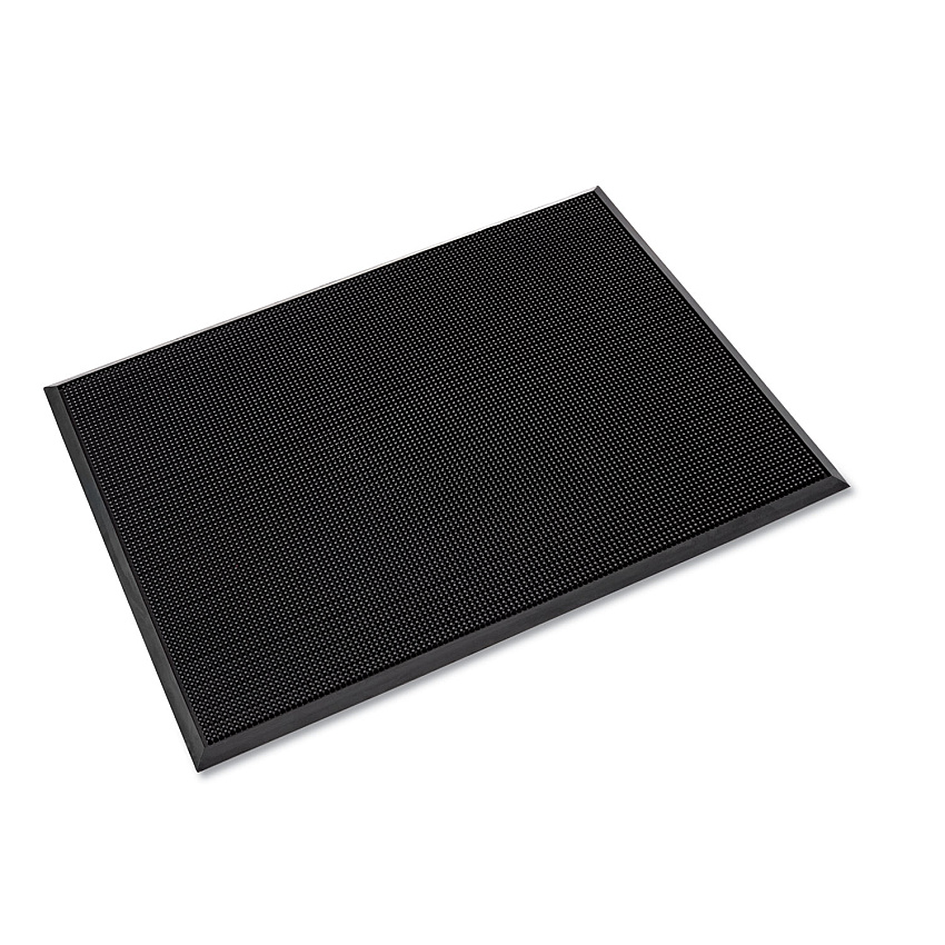 Crown Mat-A-Dor Entrance/Antifatigue Mat, Rubber, 36 x 72, Black (MAFG62BK)