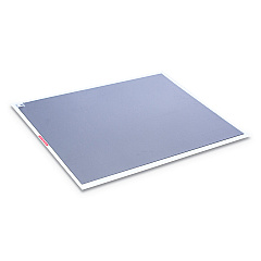 Crown Walk-N-Clean Dirt Grabber Mat with Starter Pad, 31.5 x 25.5, Gray (WC3125SG)