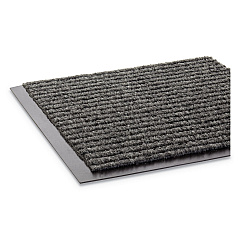 Crown Needle Rib Wipe and Scrape Mat, Polypropylene, 48 x 72, Gray (NR0046GY)