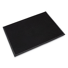Crown Mat-A-Dor Entrance/Scraper Mat, Rubber, 24 x 32, Black (MASR42BK)