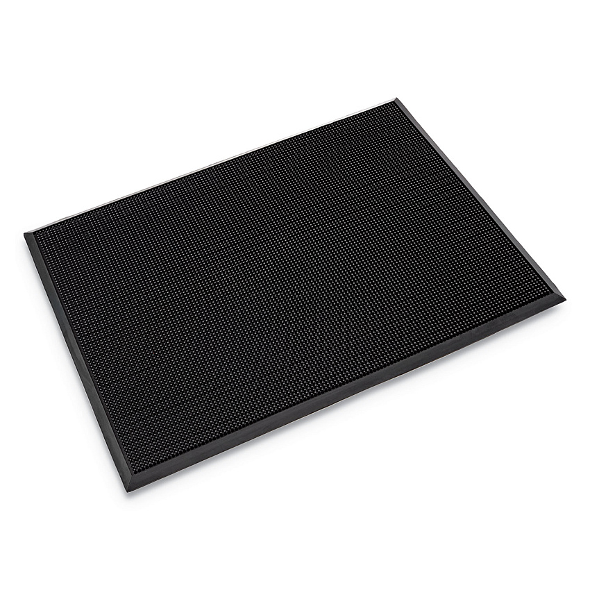Crown Mat-A-Dor Entrance/Scraper Mat, Rubber, 24 x 32, Black (MASR42BK)