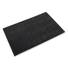 Crown Dust-Star Microfiber Wiper Mat, 48 x 72, Charcoal (DS0046CH)