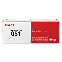 Canon 051 Black Toner Cartridge (2168C001)