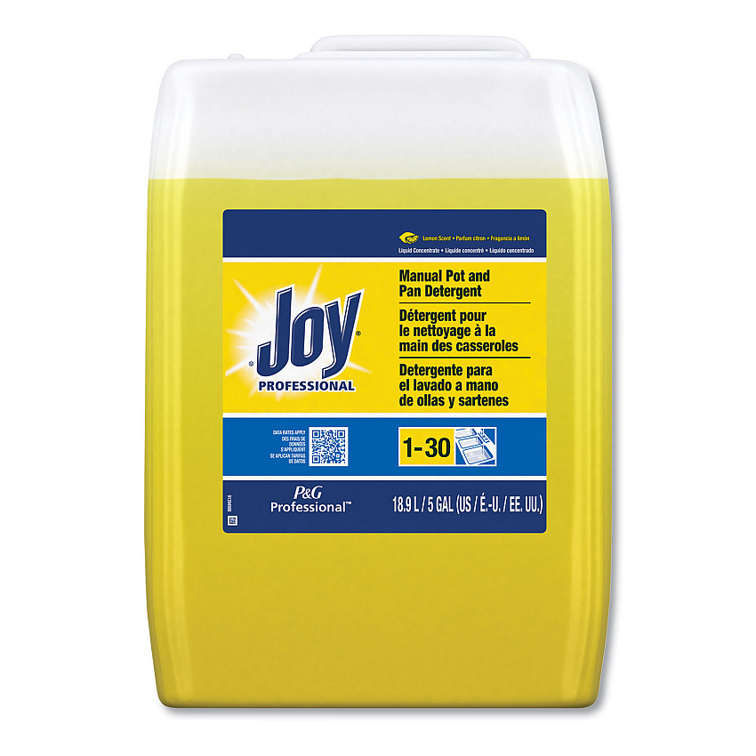 Joy Dishwashing Liquid, Lemon, Five Gallon Cube (43608)