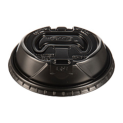 Dart Optima Reclosable Lids for Paper Hot Cups, Fits 10 oz to 24 oz Cups, Black, 1,000/Carton (OPT316B)