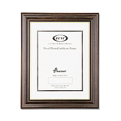 AbilityOne 7105013579979 SKILCRAFT Style G Cherry Frame, Wood, 8.5 x 11, 12/Box