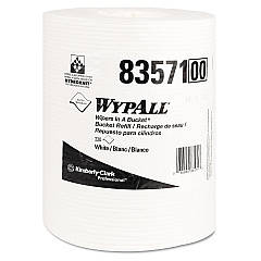 WypAll X70 Wipers in a Bucket Refills, No Bucket, 13 x 10, White, 220/Rolls, 3 Rolls/Carton (83571)