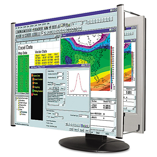 Kantek LCD Monitor Magnifier Filter, Fits 19" LCD (MAG19L)