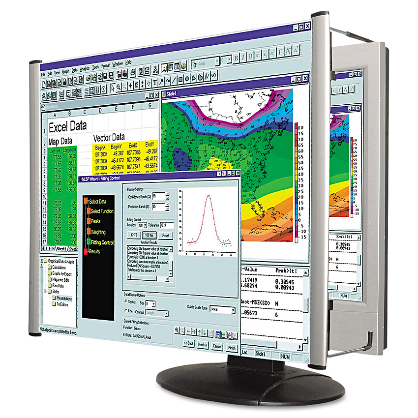 Kantek LCD Monitor Magnifier Filter, Fits 19" LCD (MAG19L)