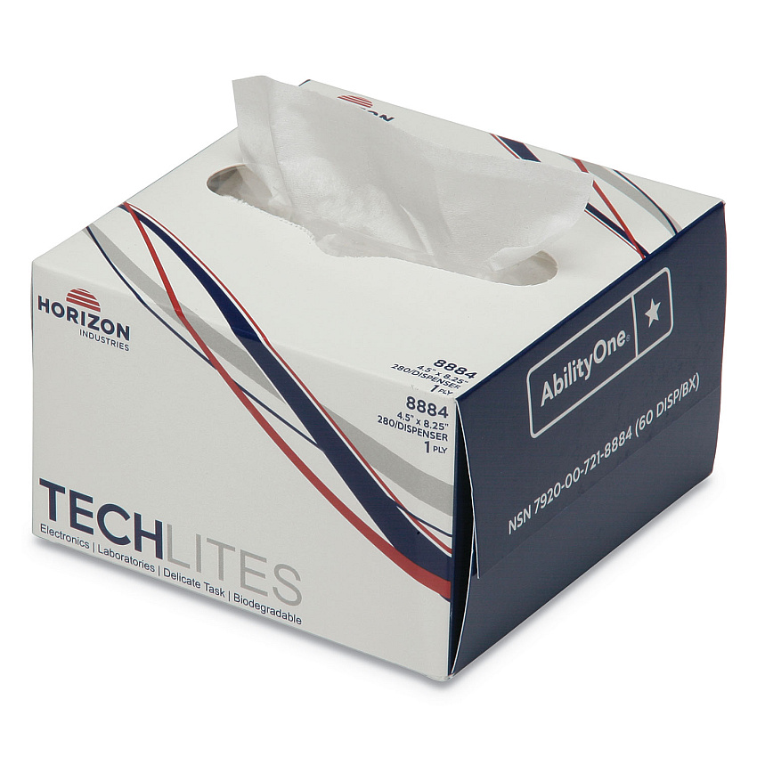 AbilityOne 7920007218884, SKILCRAFT, Light Duty Wiping Paper Towel, 4.5 x 8.25, White, 16,800/Box