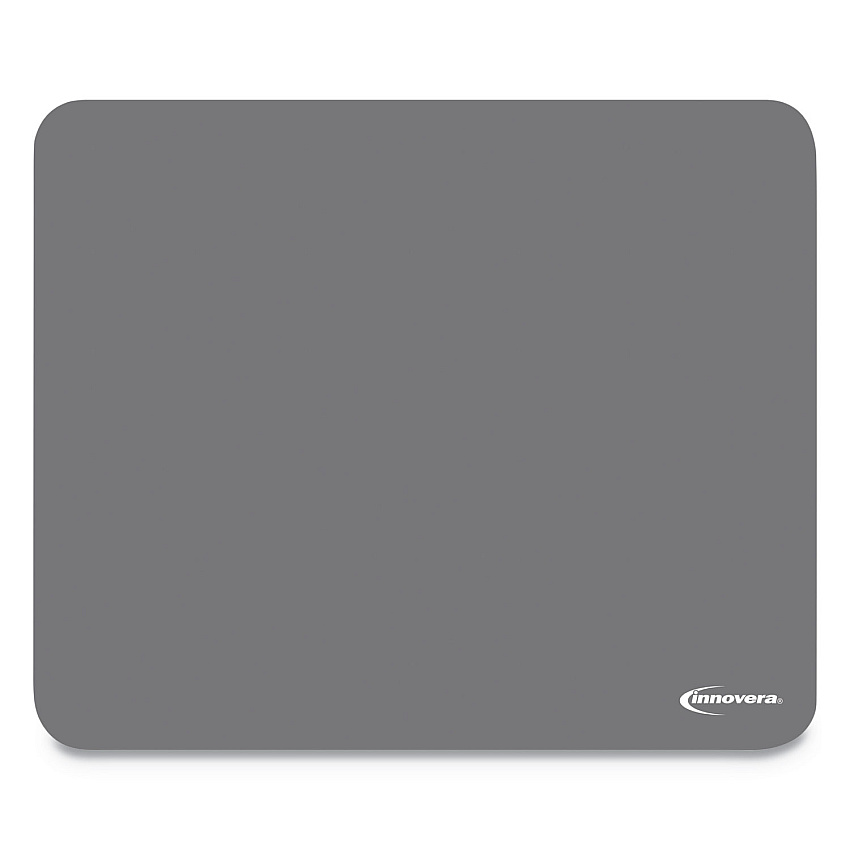 Innovera Latex-Free Mouse Pad, 9 x 7.5, Gray (IVR52449)