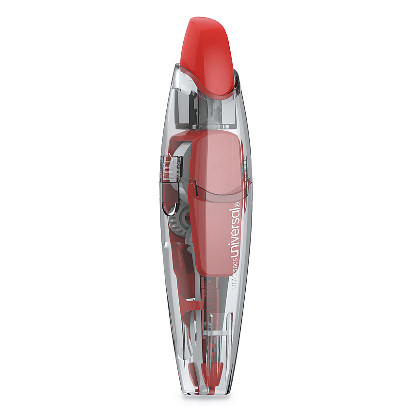 Universal Retractable Pen Style Correction Tape, 1/5" x 236", 4/Pack (UNV75605)