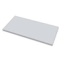 Fellowes Levado Laminate Table Top, 72" x 30" x , Gray (9649601)