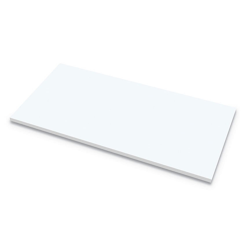 Fellowes Levado Laminate Table Top, 48" x 24" x , White (9649101)