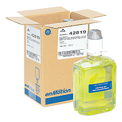 Georgia Pacific Professional GP enMotion Automated Touchless Antimicrobial Foam Soap Refill, Tranquil Aloe, 1,200 mL Bottle, 2/Carton (42819)