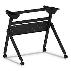 Alera Flip and Nest Table Base, 32.25w x 23.63d x 28.5h, Black (ALEVA7243BK)