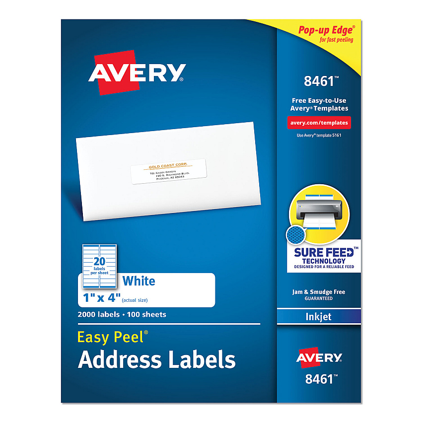 Avery 8461 Labels
