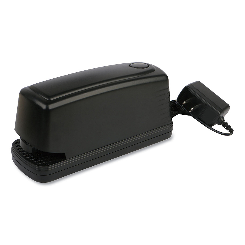 Universal Electric Stapler with Staple Channel Release Button, 30-Sheet Capacity, Black (UNV43122)