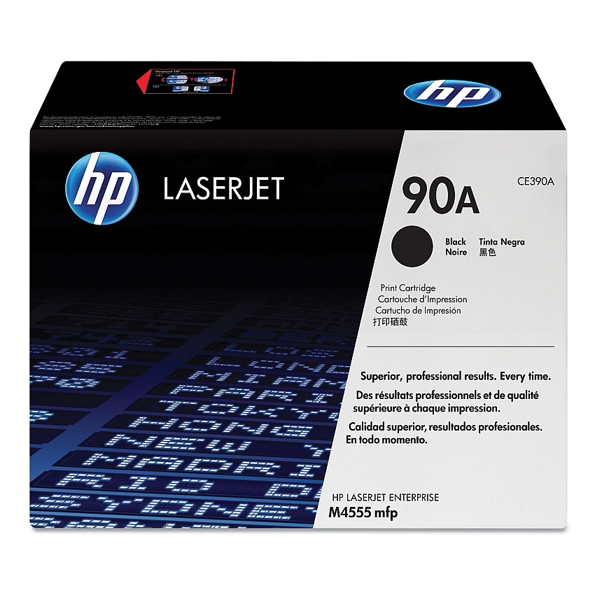 HP CE390A Black Toner Cartridge