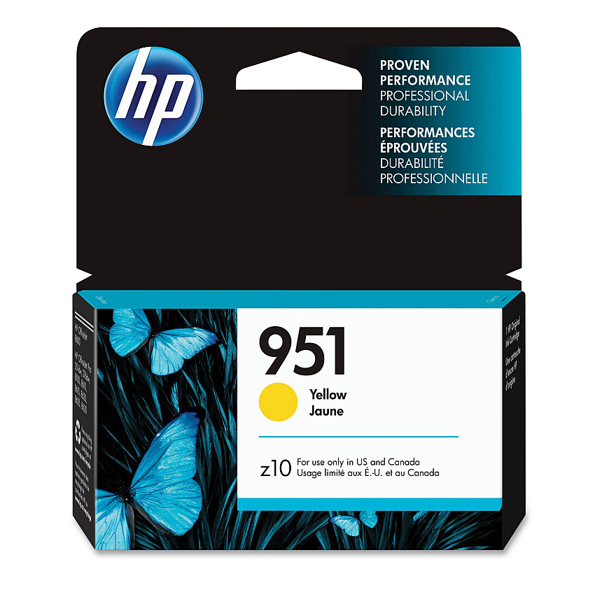 HP CN052AN Yellow Ink Cartridge