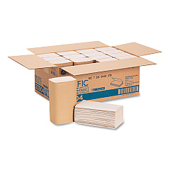 Georgia Pacific Professional Pacific Blue Basic S-Fold Paper Towels, 10.25 x 9.25, Brown, 250/Pack, 16 Packs/Carton (23504)
