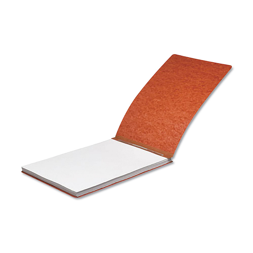 ACCO Pressboard Report Cover with Tyvek Reinforced Hinge, Two-Piece Prong Fastener, 3" Capacity, 11 x 17,  Red/Red (47078)