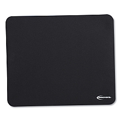 Innovera Latex-Free Mouse Pad, 9 x 7.5, Black (IVR52448)