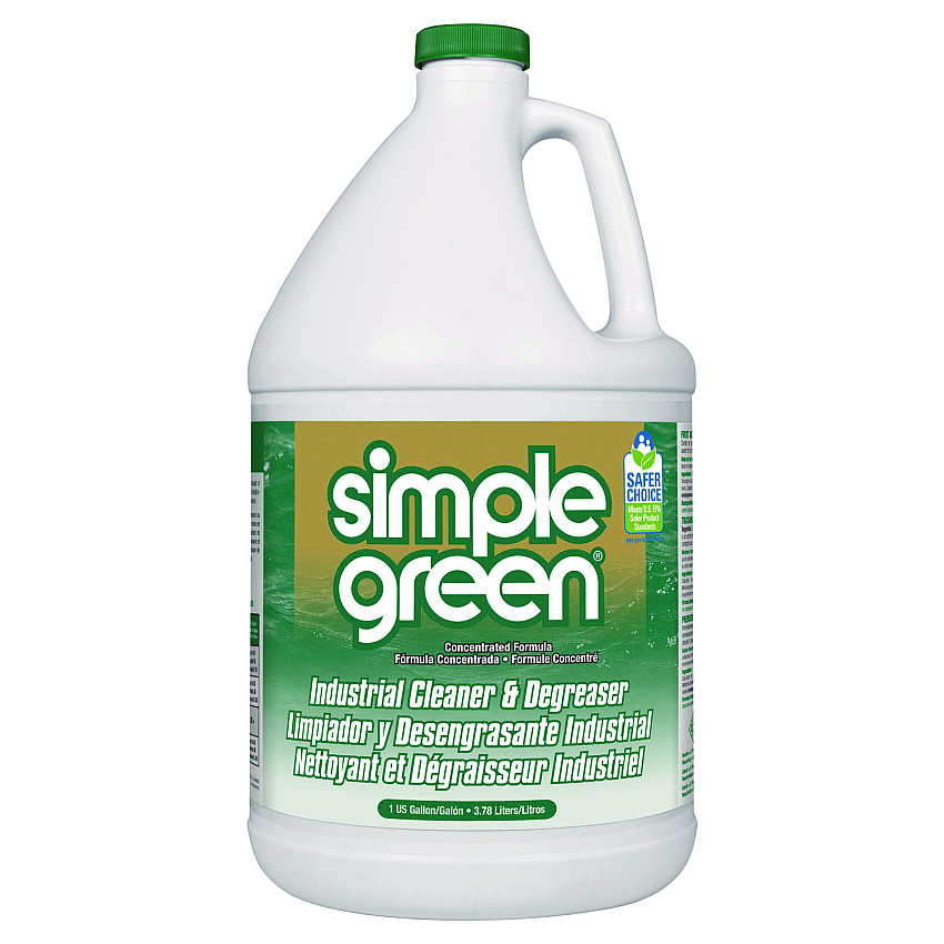Simple Green Industrial Cleaner and Degreaser, Concentrated, 1 gal Bottle (13005EA)