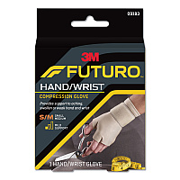 FUTURO Energizing Support Glove, Medium, Palm Size 7 1/2" - 8 1/2", Tan (09183EN)