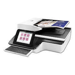 HP ScanJet Enterprise Flow N9120 fn2 Document Scanner, 600 dpi Optical Resolution, 200-Sheet Duplex Auto Document Feeder (L2763A)