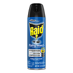 Raid Flying Insect Killer, 15 oz Aerosol, 12/Carton (300816)
