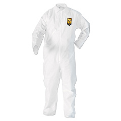 KleenGuard A20 Breathable Particle Protection Coveralls, Zip Closure, 2X-Large, White (49105)