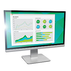 3M Antiglare Frameless Filter for 23.6" Widescreen Monitor, 16:9 Aspect Ratio (AG236W9B)