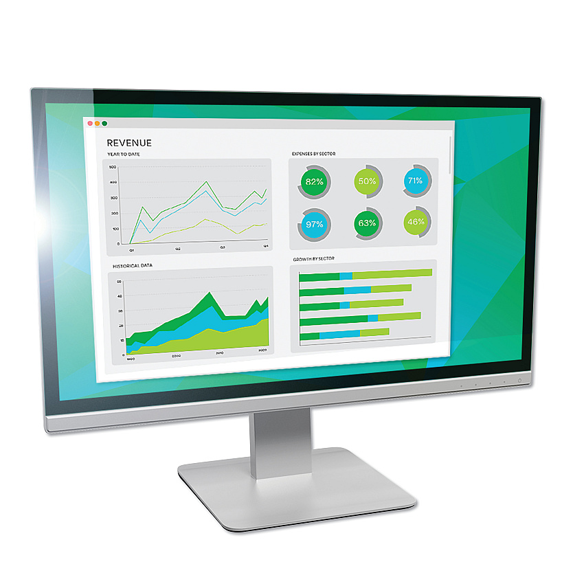 3M Antiglare Frameless Filter for 27" Widescreen Monitor, 16:9 Aspect Ratio (AG270W9B)