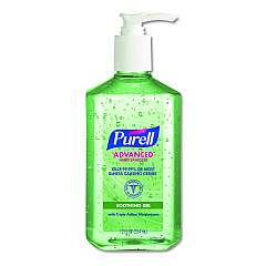PURELL Advanced Soothing Gel Hand Sanitizer, Fresh Scent with Aloe and Vitamin E, 12 oz Pump Bottle (363912EA)