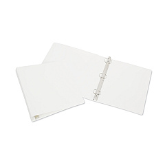 AbilityOne 7510014841743 SKILCRAFT 3-Ring Flexible Binder, 2" Capacity, 11 x 8.5, White