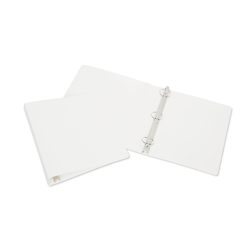 AbilityOne 7510014841743 SKILCRAFT 3-Ring Flexible Binder, 2" Capacity, 11 x 8.5, White