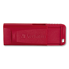 Verbatim Store 'n' Go USB Flash Drive, 16 GB, Red (96317)