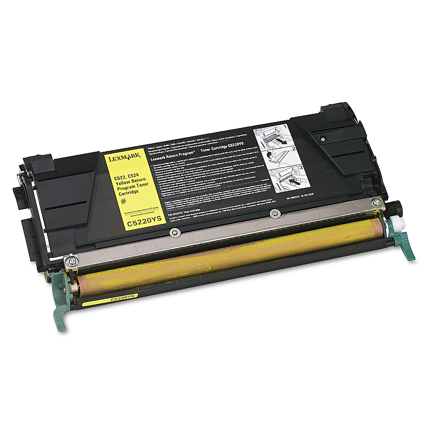 Lexmark C5220YS Yellow Toner Cartridge