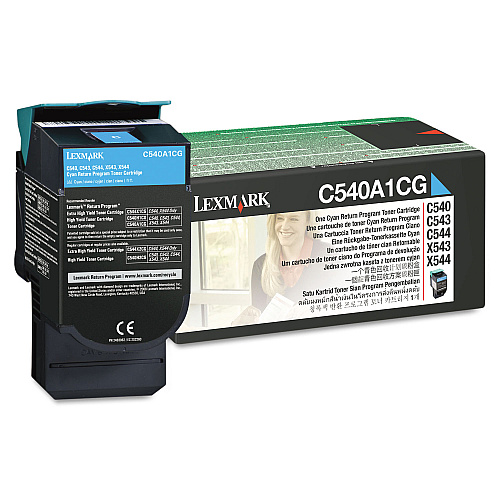 Lexmark C540A1CG Cyan Toner Cartridge