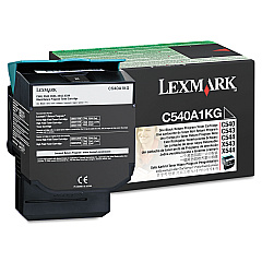 Lexmark C540A1KG Black Toner Cartridge
