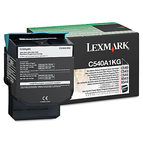 Lexmark C540A1KG Black Toner Cartridge