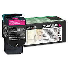 Lexmark C540A1MG Magenta Toner Cartridge