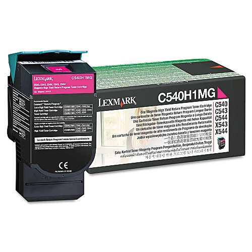 Lexmark C540H1MG Magenta Toner Cartridge