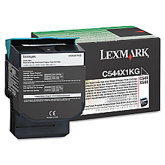 Lexmark C544X2KG Black Toner Cartridge