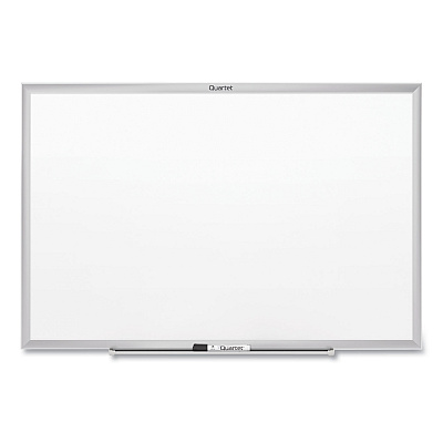 Quartet Classic Series Nano-Clean Dry Erase Board, 36 x 24, Silver Frame (SM533)