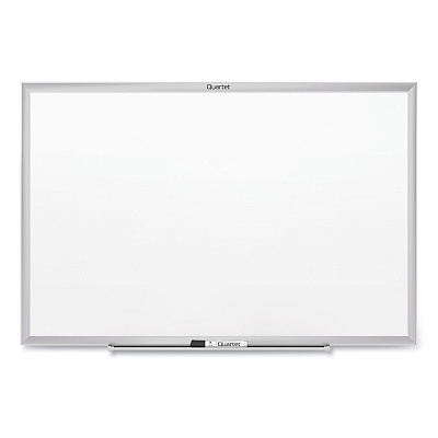 Quartet Classic Series Nano-Clean Dry Erase Board, 48 x 36, Silver Frame (SM534)